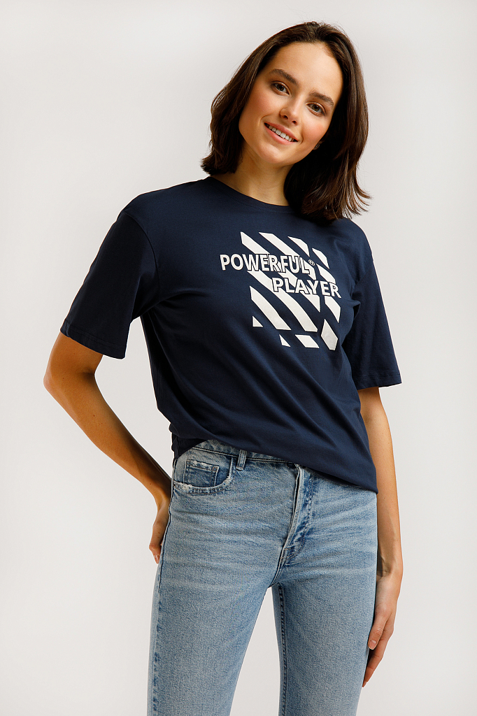 футболка женская, Темно-синий, футболка женская 
футболка женская, Темно-синий, футболка женская