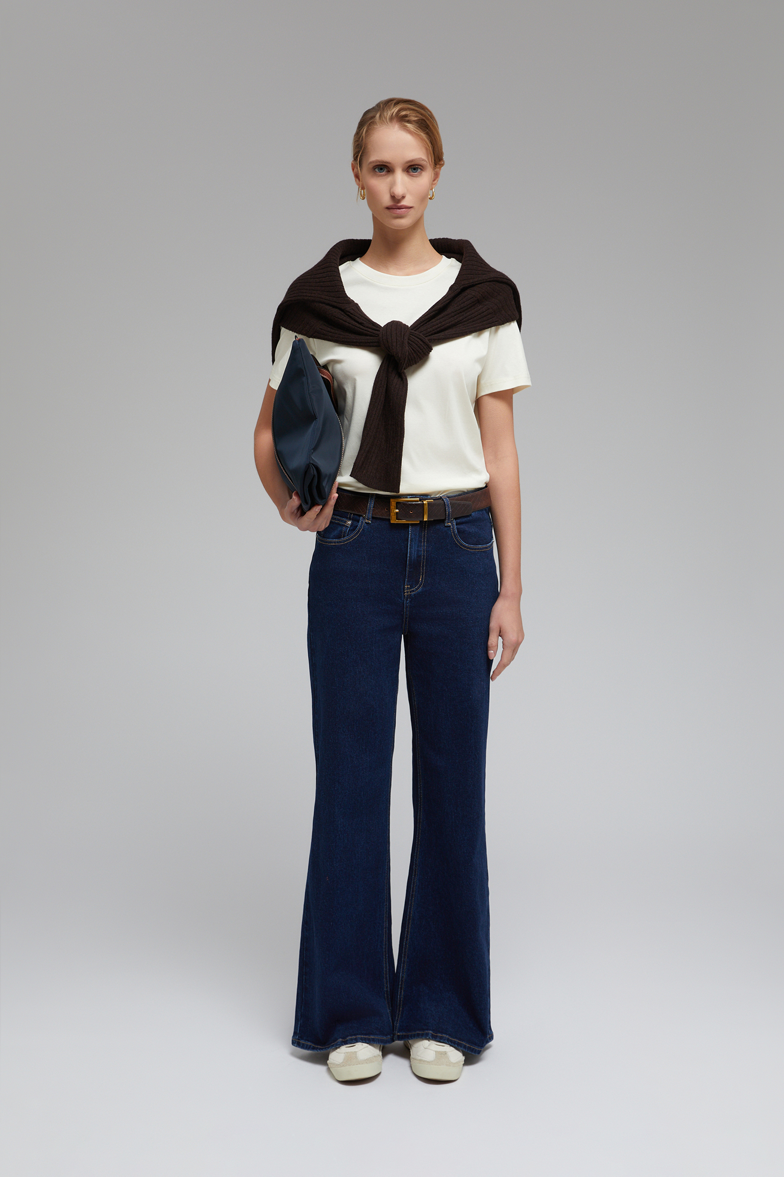 Джинсы flared fit, 127 dark denim, Джинсы flared fit 
Джинсы flared fit, 127 dark denim, Джинсы flared fit