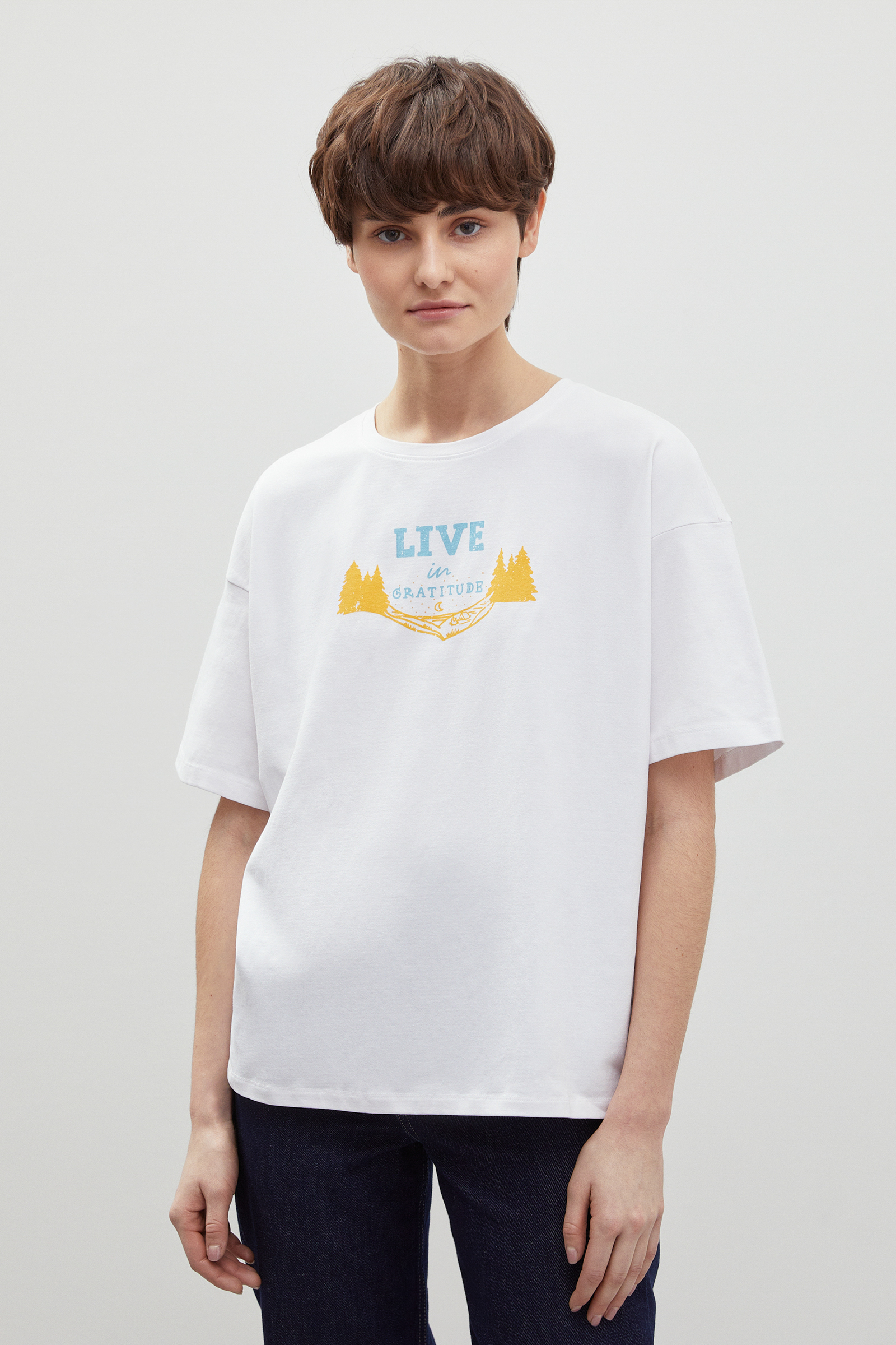 Футболка с принтом из хлопка, 201 white, Футболка с принтом из хлопка
Футболка с принтом из хлопка, 201 white, Футболка с принтом из хлопка