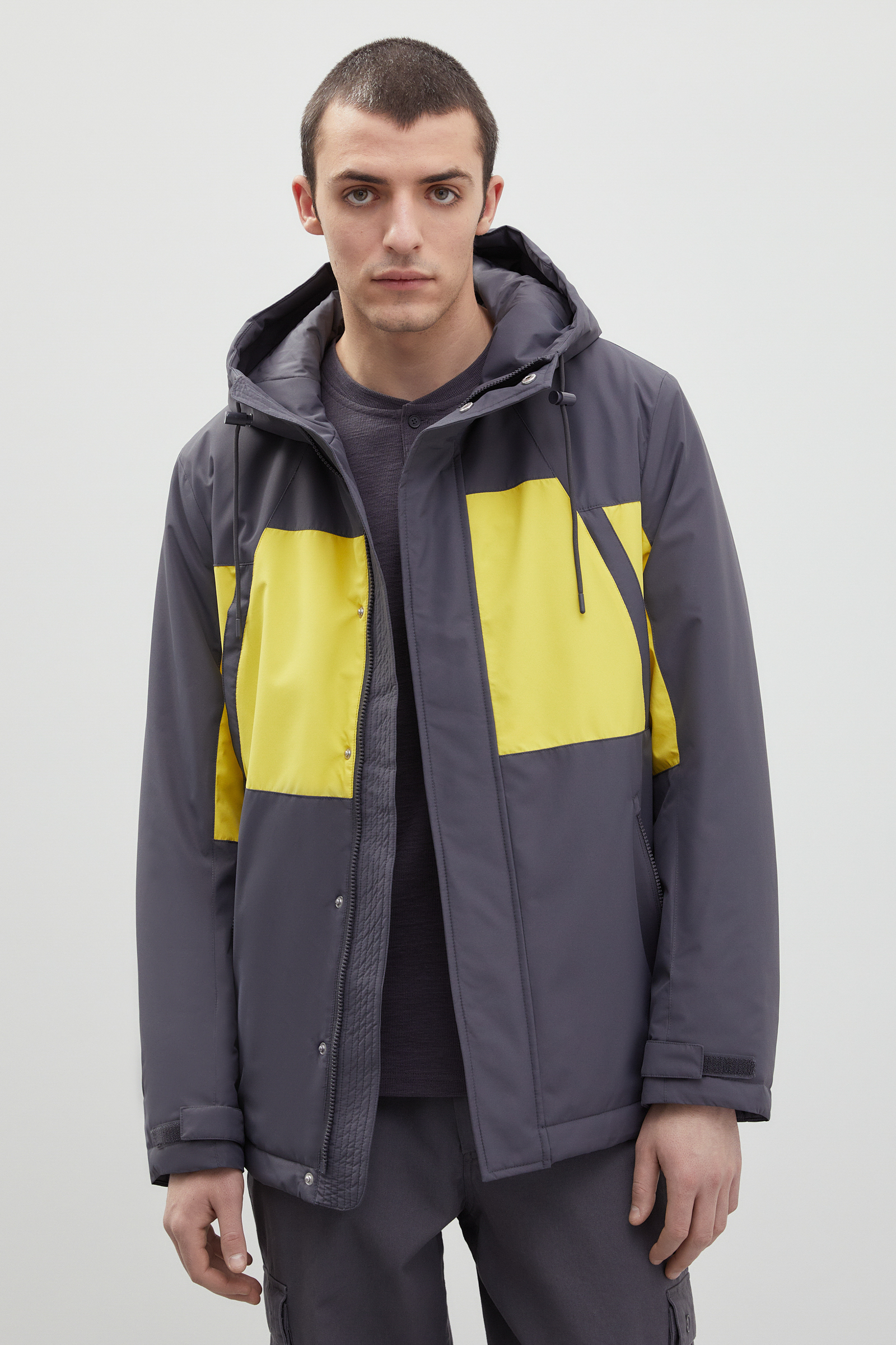 Утепленная куртка в стиле color block, 202 mc graphite, Утепленная куртка в стиле color block
Утепленная куртка в стиле color block, 202 mc graphite, Утепленная куртка в стиле color block