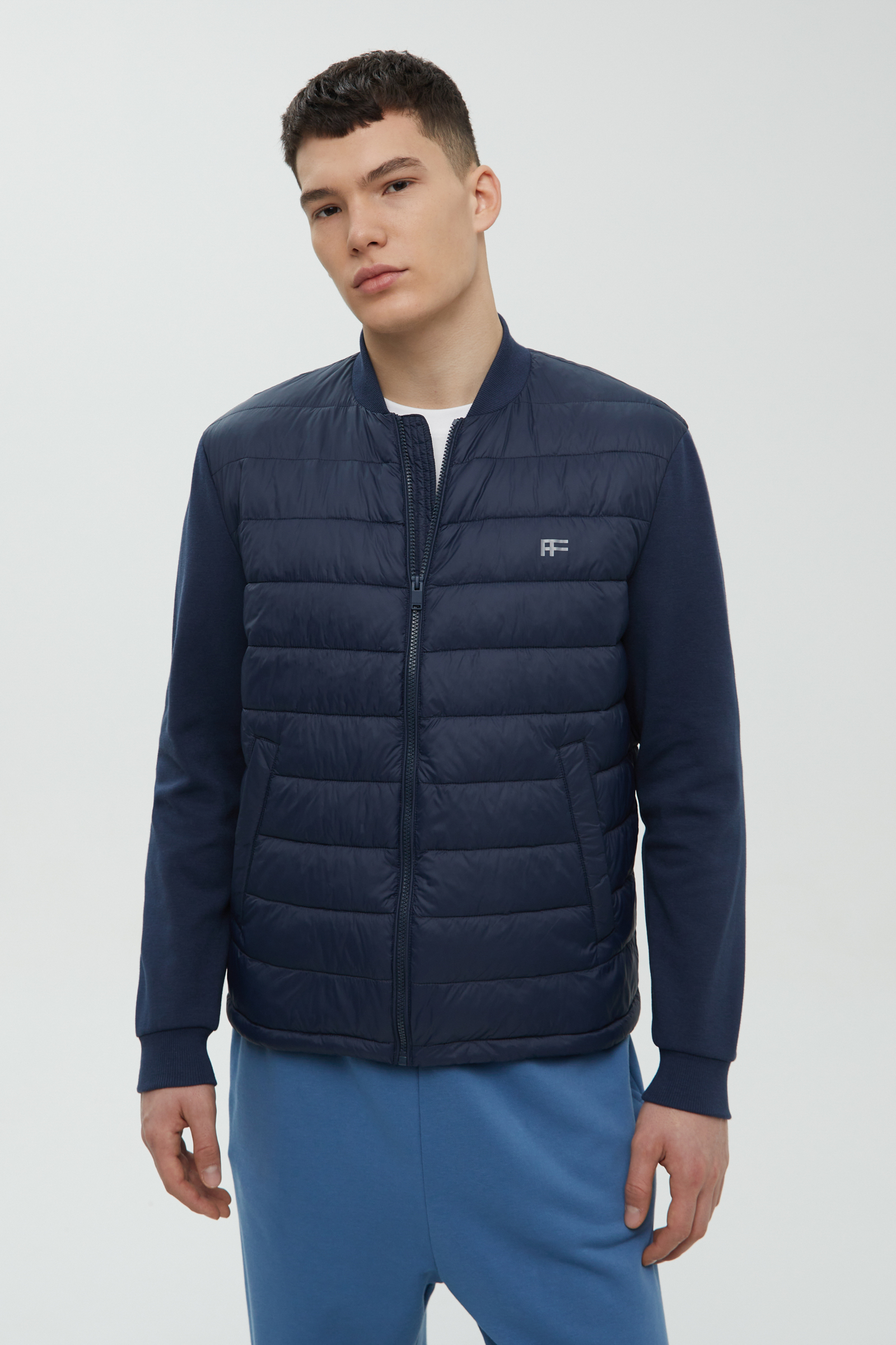 Утепленная куртка с трикотажными рукавами, 101 cosmic blue, Утепленная куртка с трикотажными рукавами
Утепленная куртка с трикотажными рукавами, 101 cosmic blue, Утепленная куртка с трикотажными рукавами