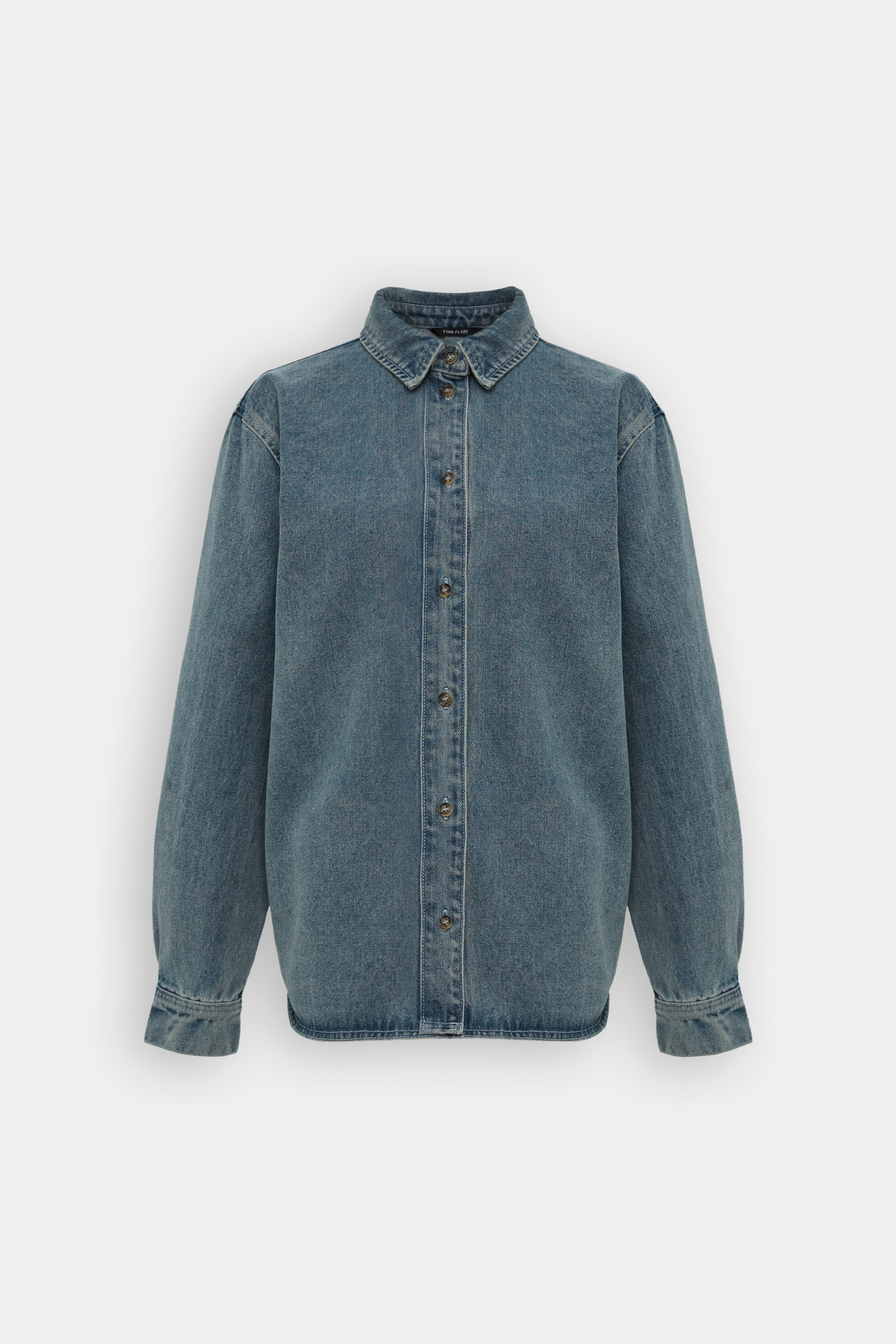 Джинсовая рубашка свободного силуэта, 1261 light denim, Джинсовая рубашка свободного силуэта 
Джинсовая рубашка свободного силуэта, 1261 light denim, Джинсовая рубашка свободного силуэта