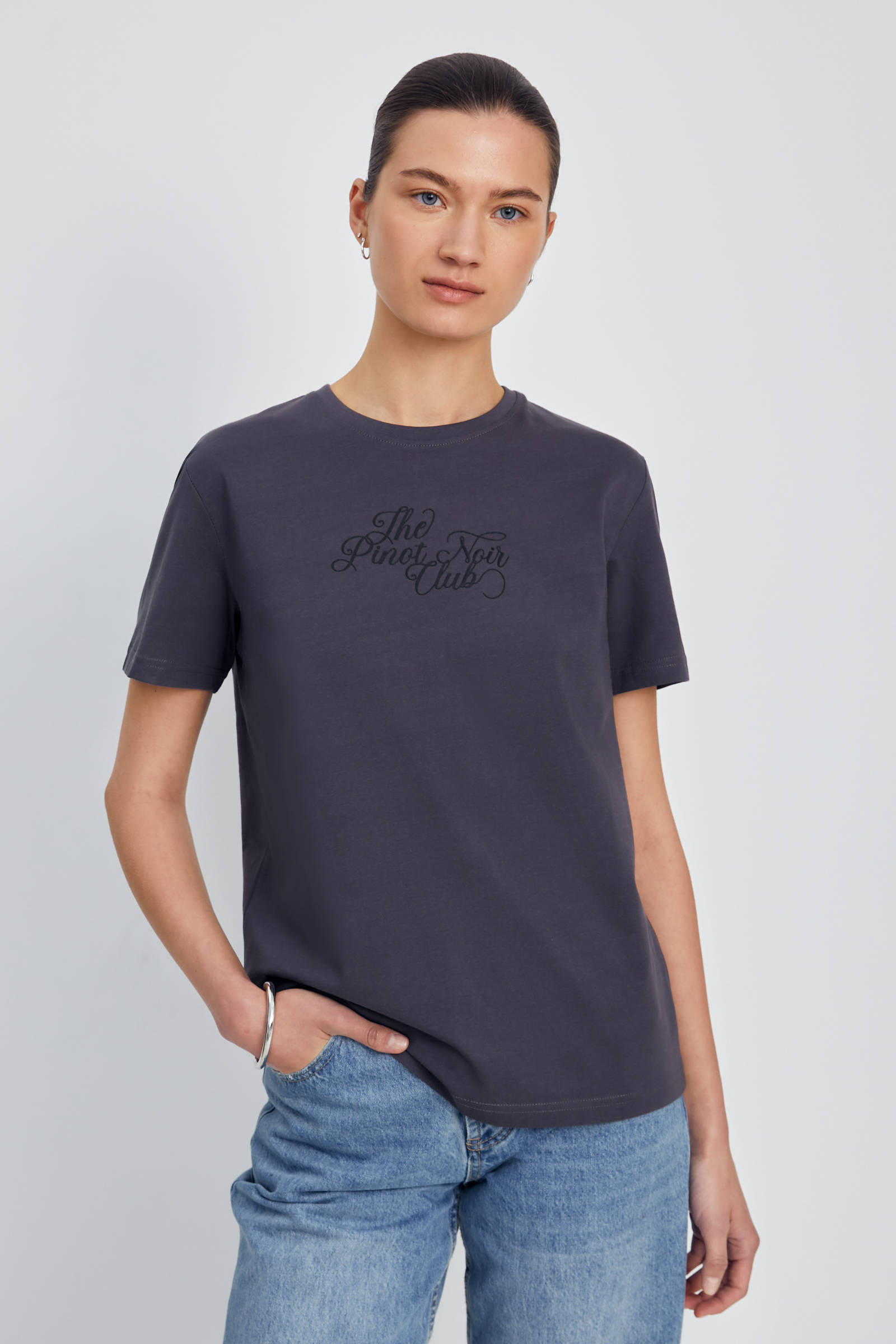 Футболка женская, 202 graphite, Футболка женская
Футболка женская, 202 graphite, Футболка женская