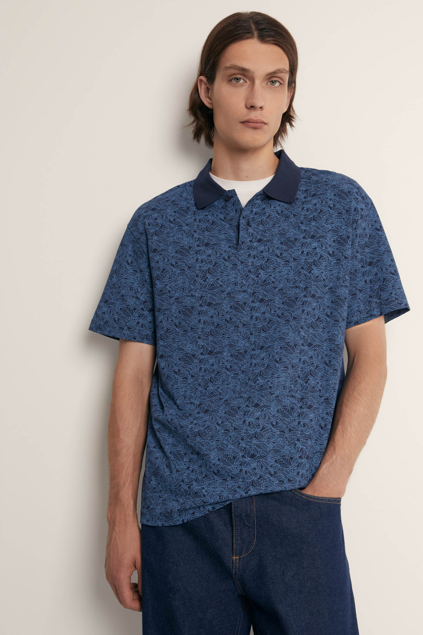 Поло из хлопка с цветочным принтом, 101 mc cosmic blue, Поло из хлопка с цветочным принтом
Поло из хлопка с цветочным принтом, 101 mc cosmic blue, Поло из хлопка с цветочным принтом