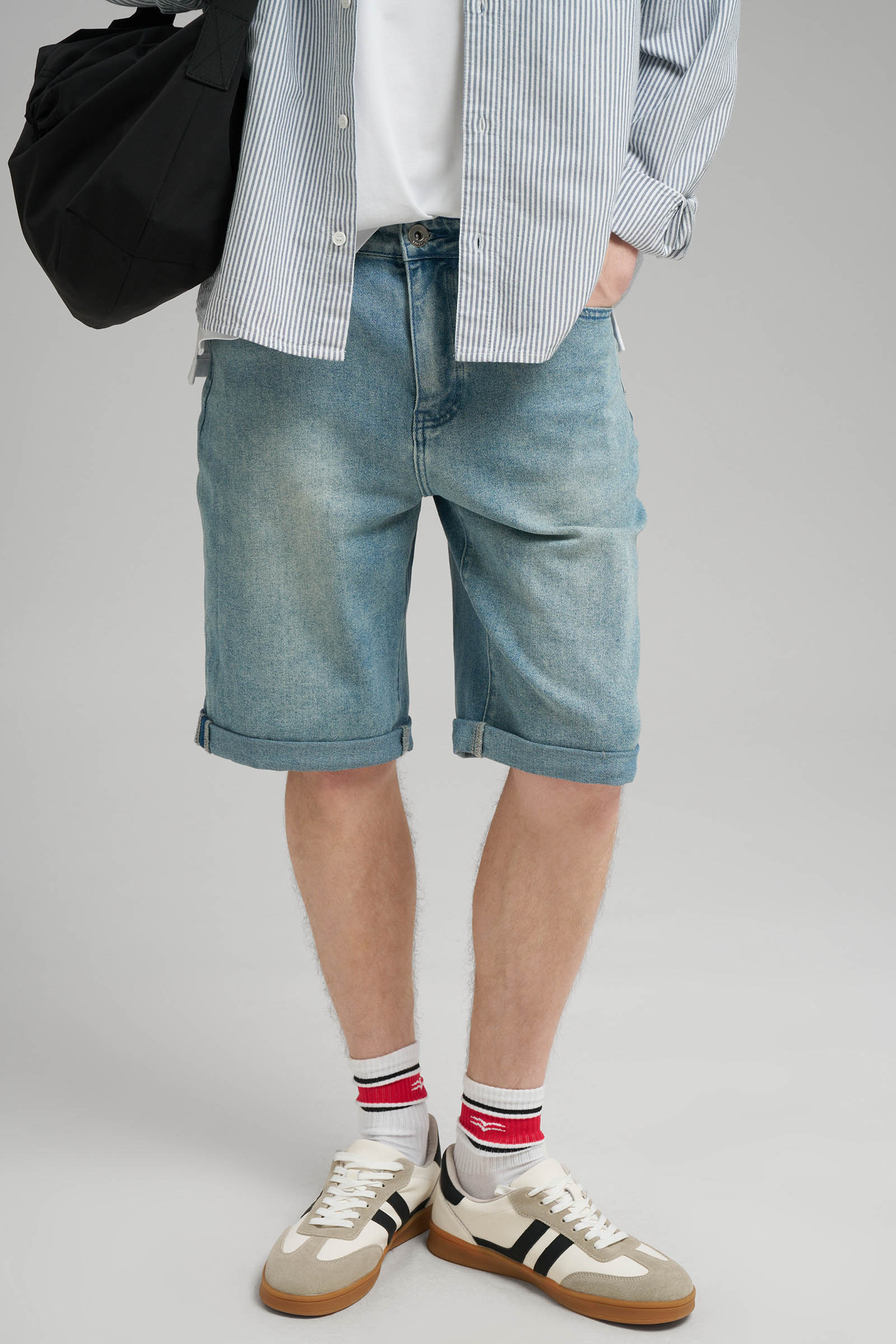 Джинсовые шорты прямого кроя, 126 light denim, Джинсовые шорты прямого кроя
Джинсовые шорты прямого кроя, 126 light denim, Джинсовые шорты прямого кроя