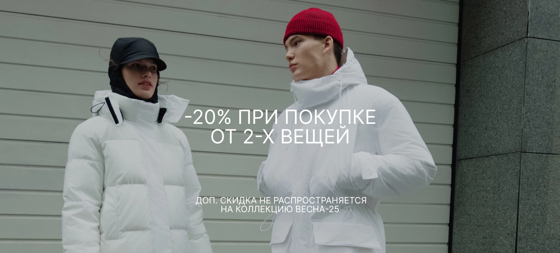 Скидка 20% от 2-х