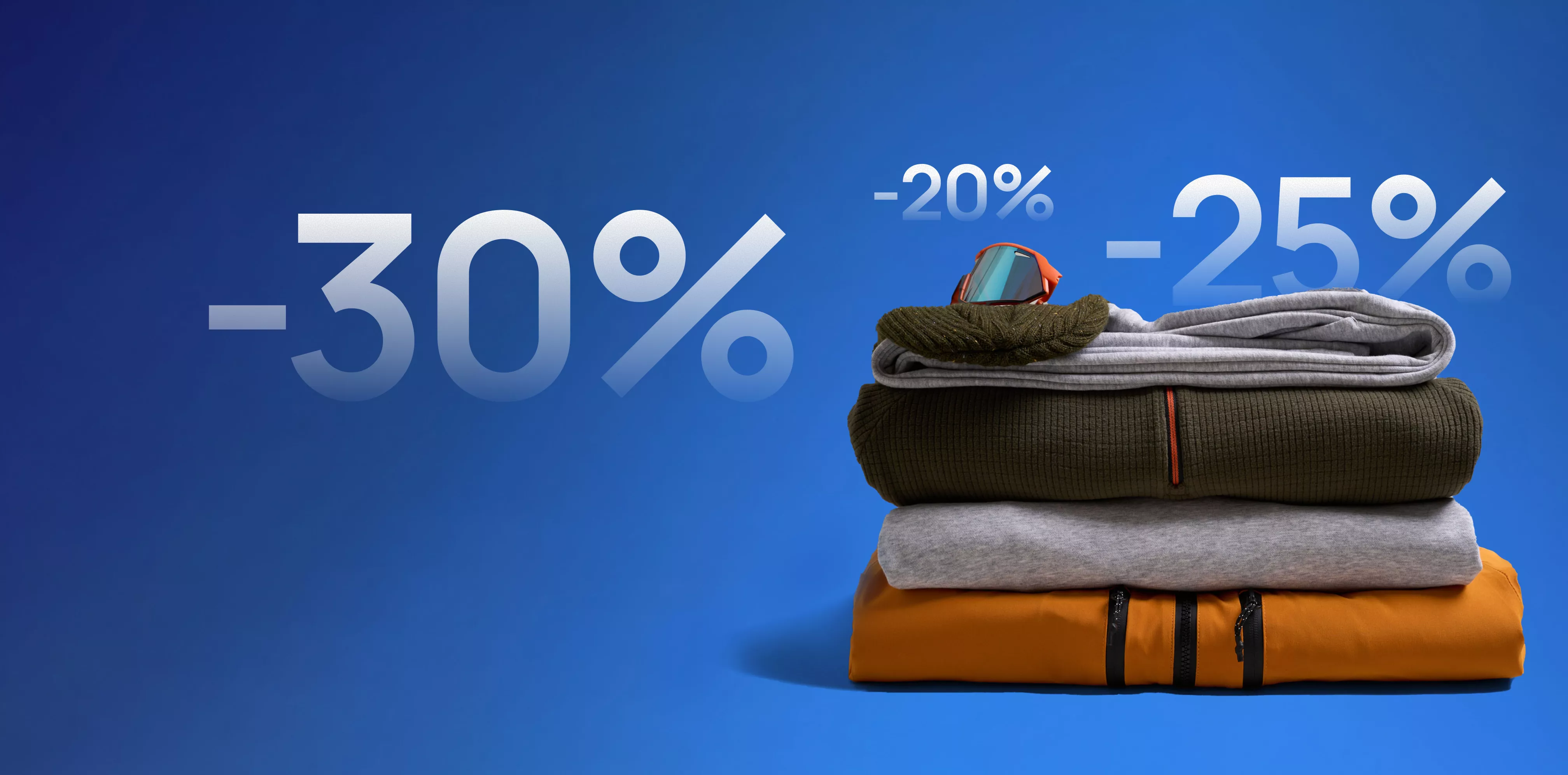 Дополнительная скидка -20%/25%/30% на распродажу при покупке нескольких вещей