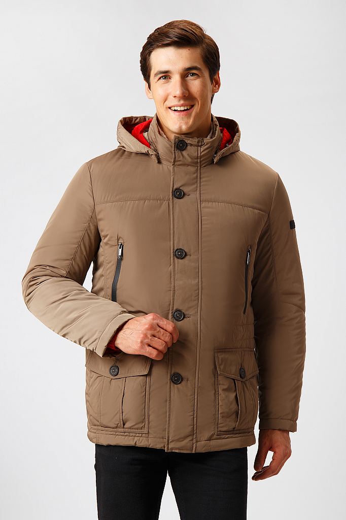 

пуховик мужской, Светло-коричневый, пуховик мужской