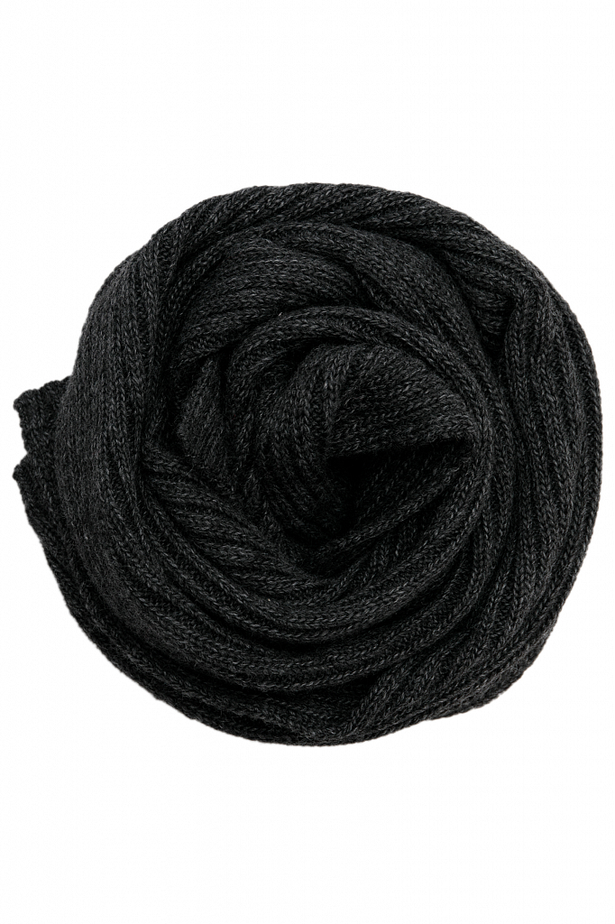 шарф женский Finn-Flare темно-серого цвета