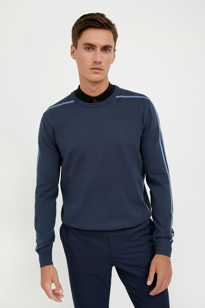 

джемпер мужской, Темно-синий, джемпер мужской