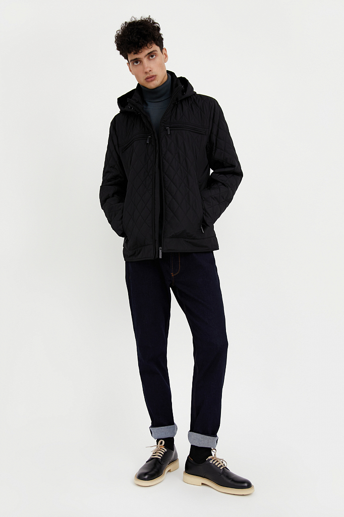куртка мужская Finn-Flare черный A20-21001 