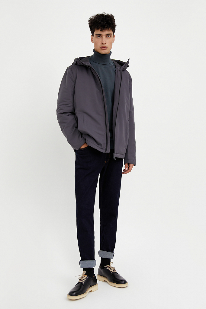 куртка мужская Finn-Flare темно-серый A20-21003 