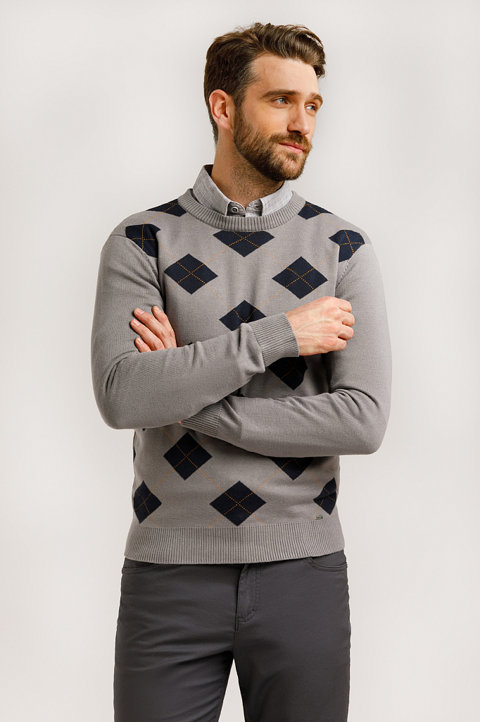 

джемпер мужской, Серый, джемпер мужской