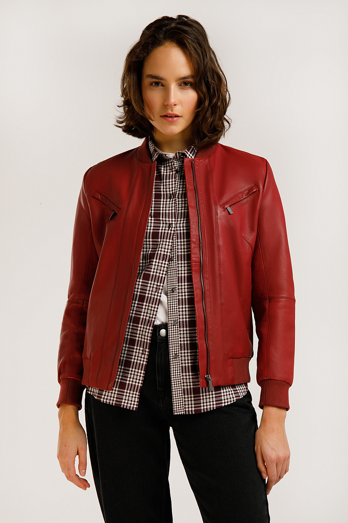 куртка женская Finn-Flare цвет вишневый