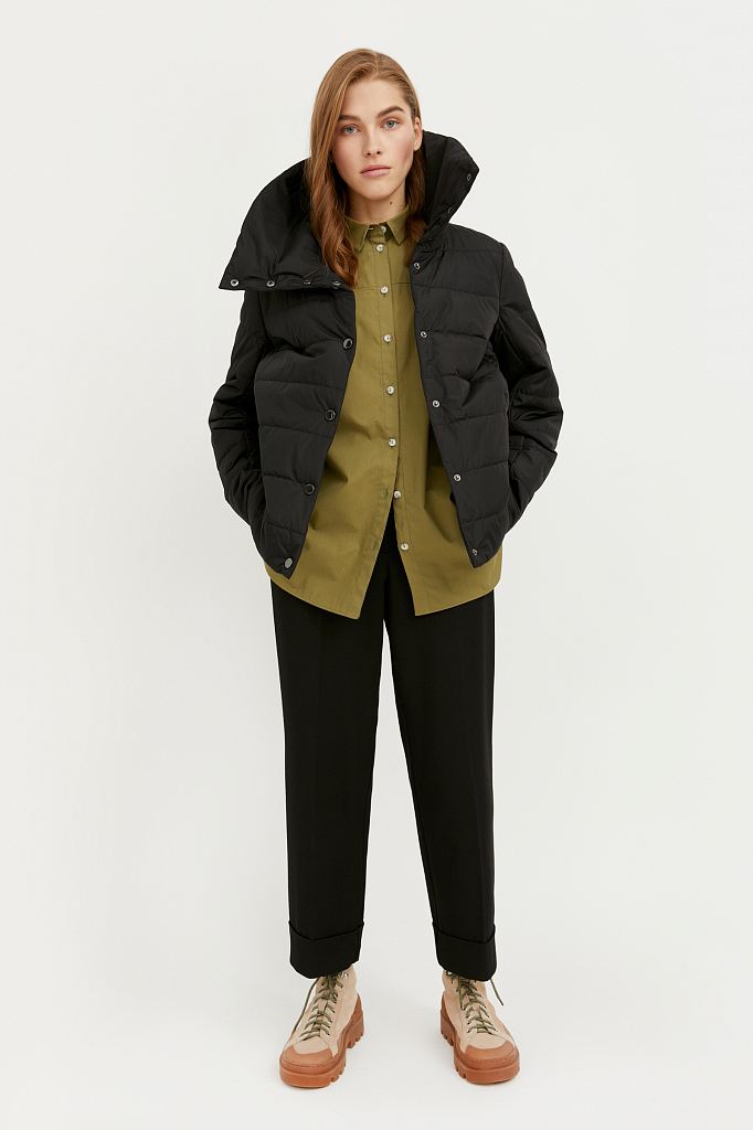 куртка женская Finn-Flare черный B21-12066 