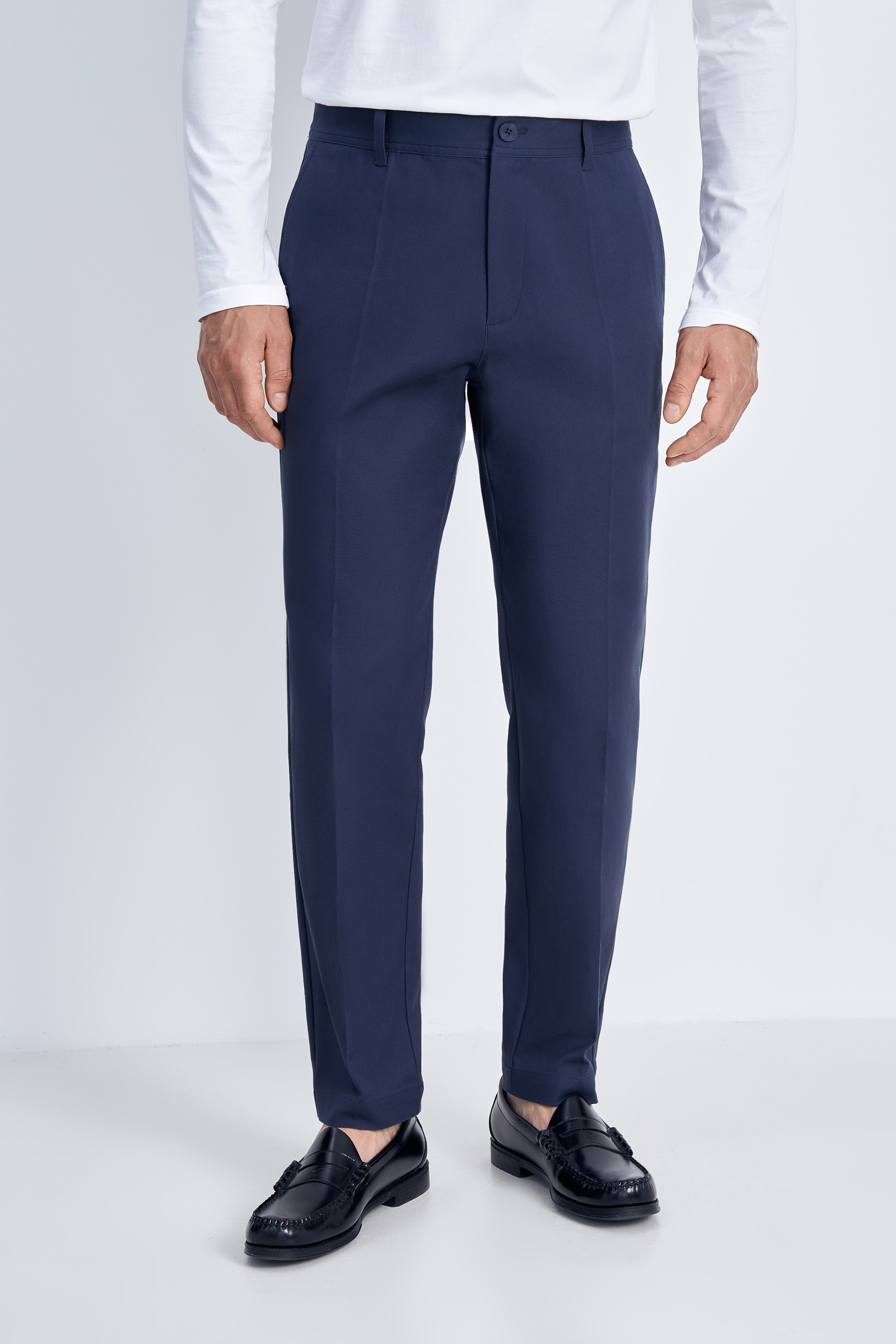 

Брюки-чиносы из хлопка, 101 cosmic blue, Брюки-чиносы из хлопка