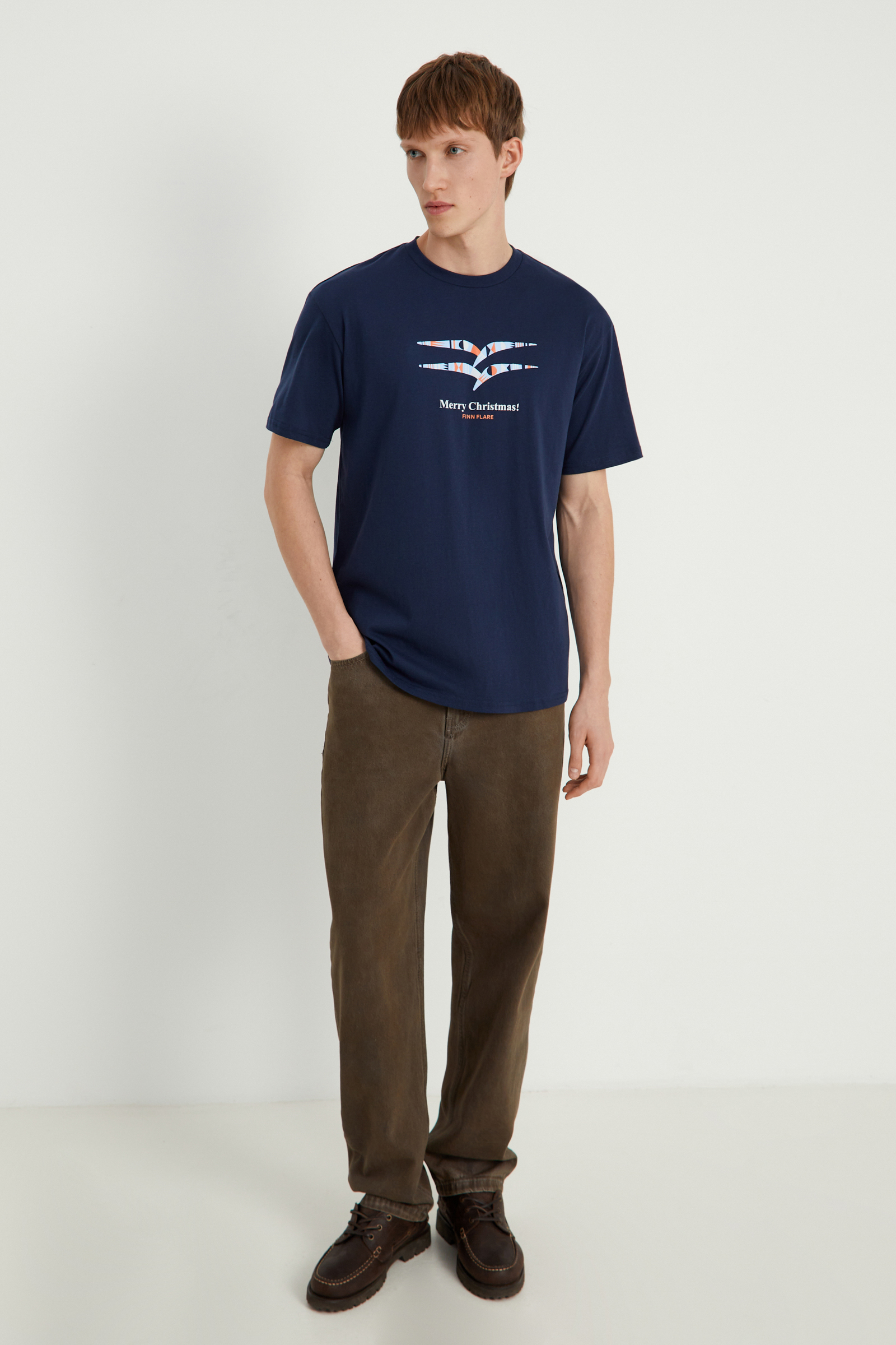 Футболка с новогодним принтом