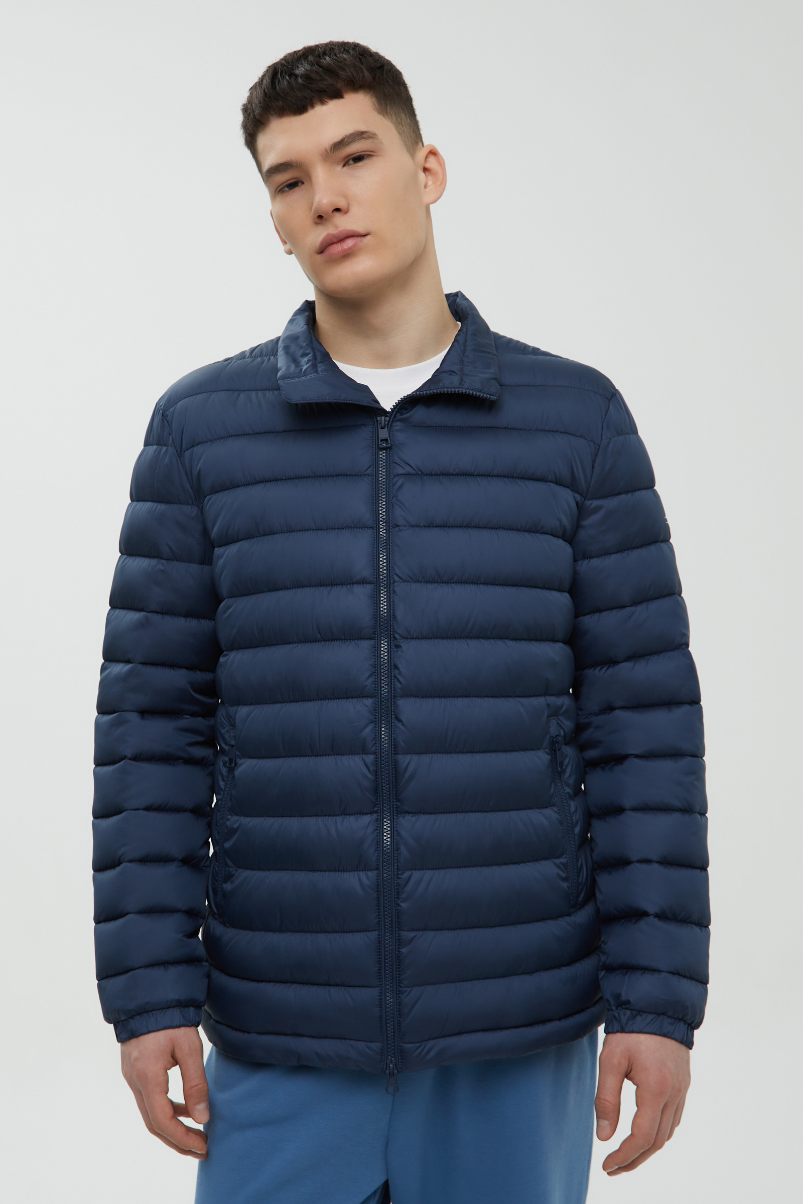 Стеганая куртка Finn Flare, синий, арт. BAS-200153