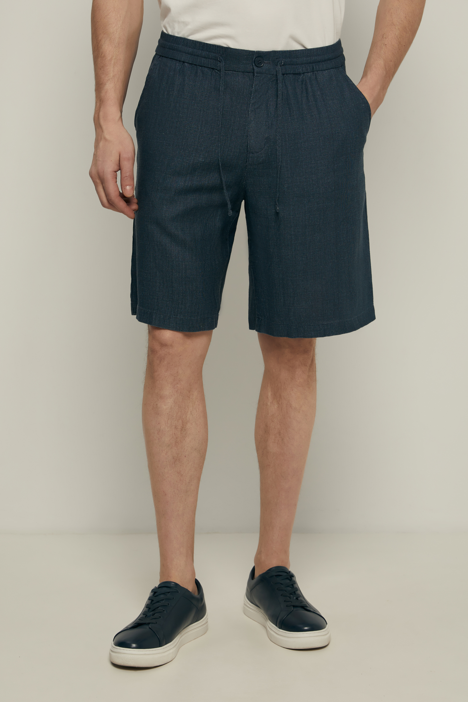 Шорты на резинке с добавлением льна 2990₽