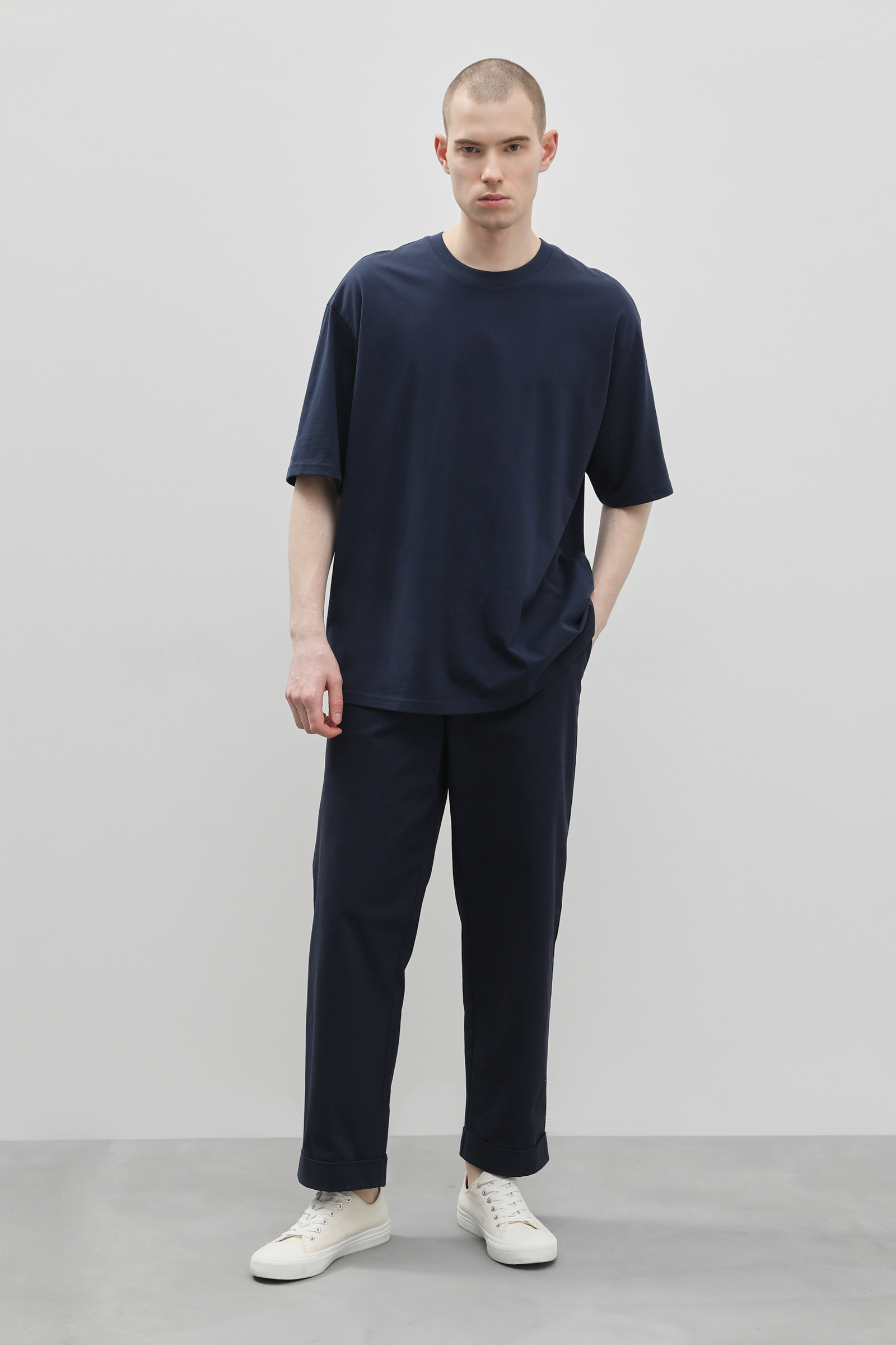 Футболка oversize силуэта из хлопка