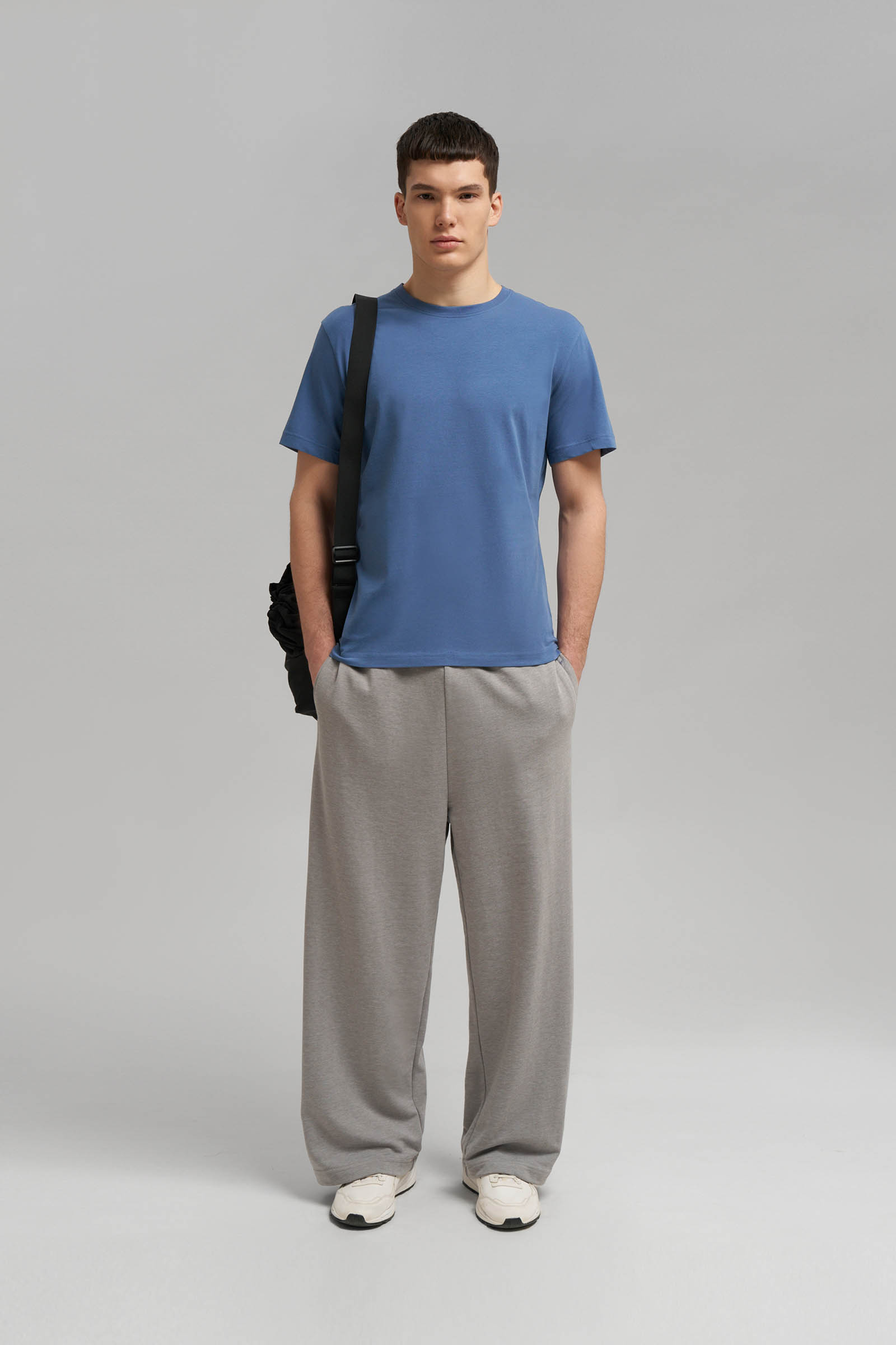 Мужская футболка FINN FLARE, 186 coronet blue, арт. BAS-200162