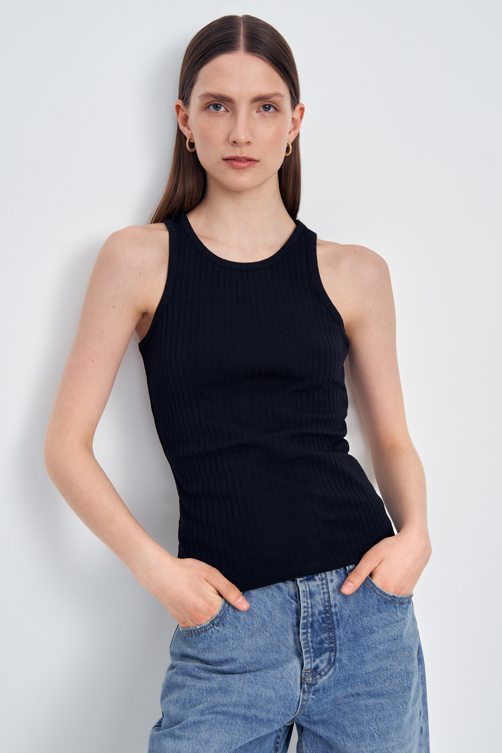 Майка FINN FLARE, 200 black, арт. BAS-100164