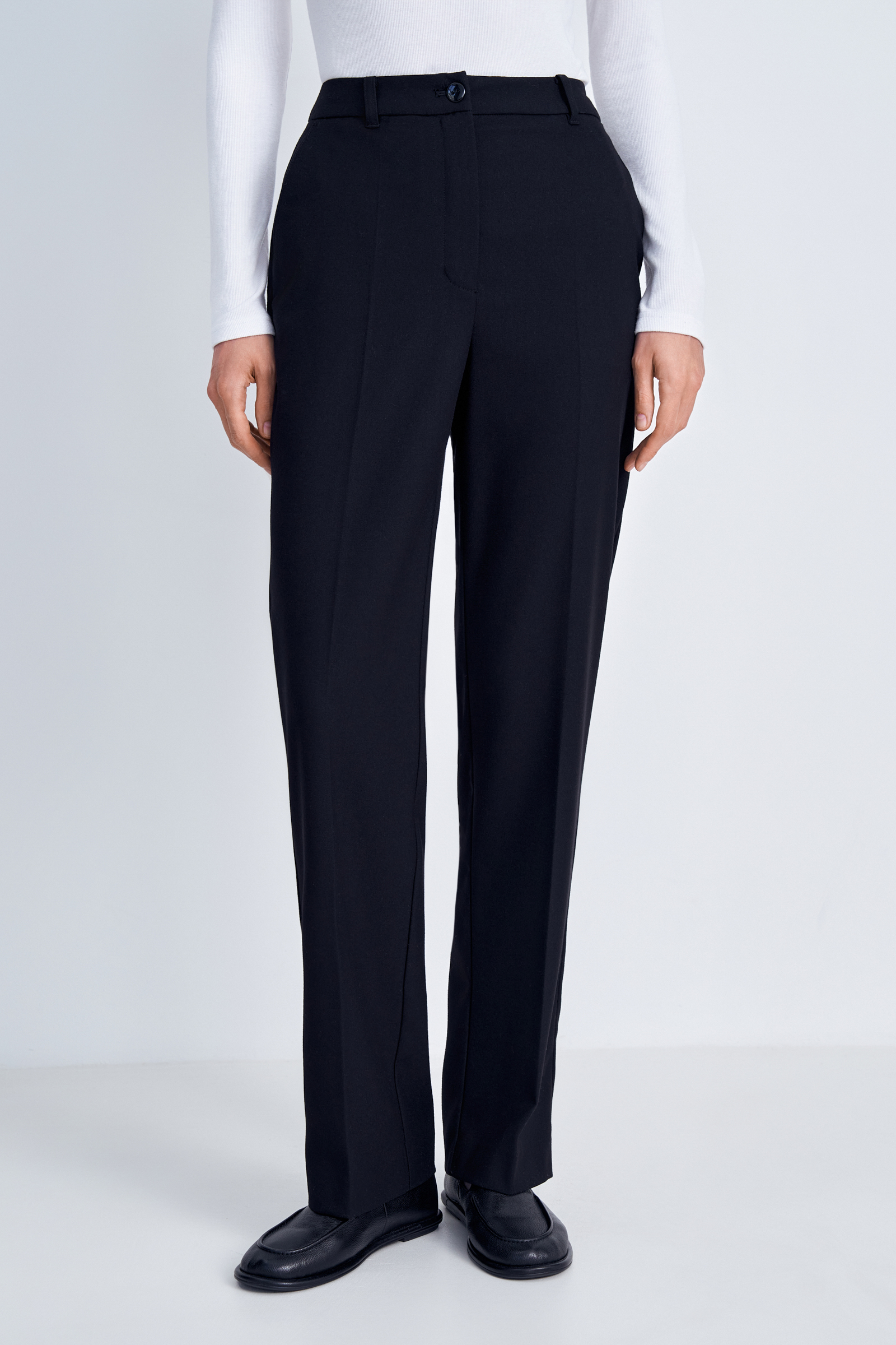 Брюки FINN FLARE со стрелками, 200 black, арт. BAS-100169