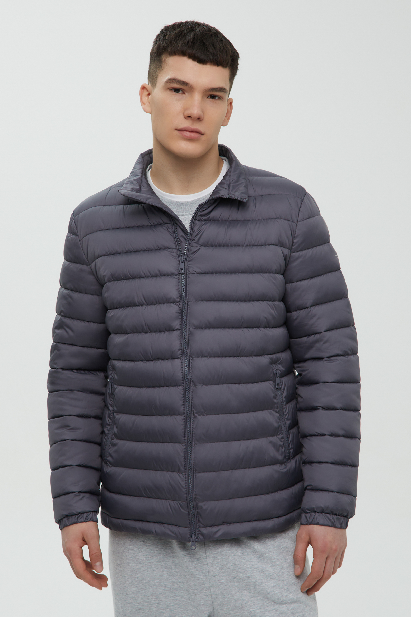 

Стеганая куртка с воротником-стойкой, 203 mud, Стеганая куртка с воротником-стойкой