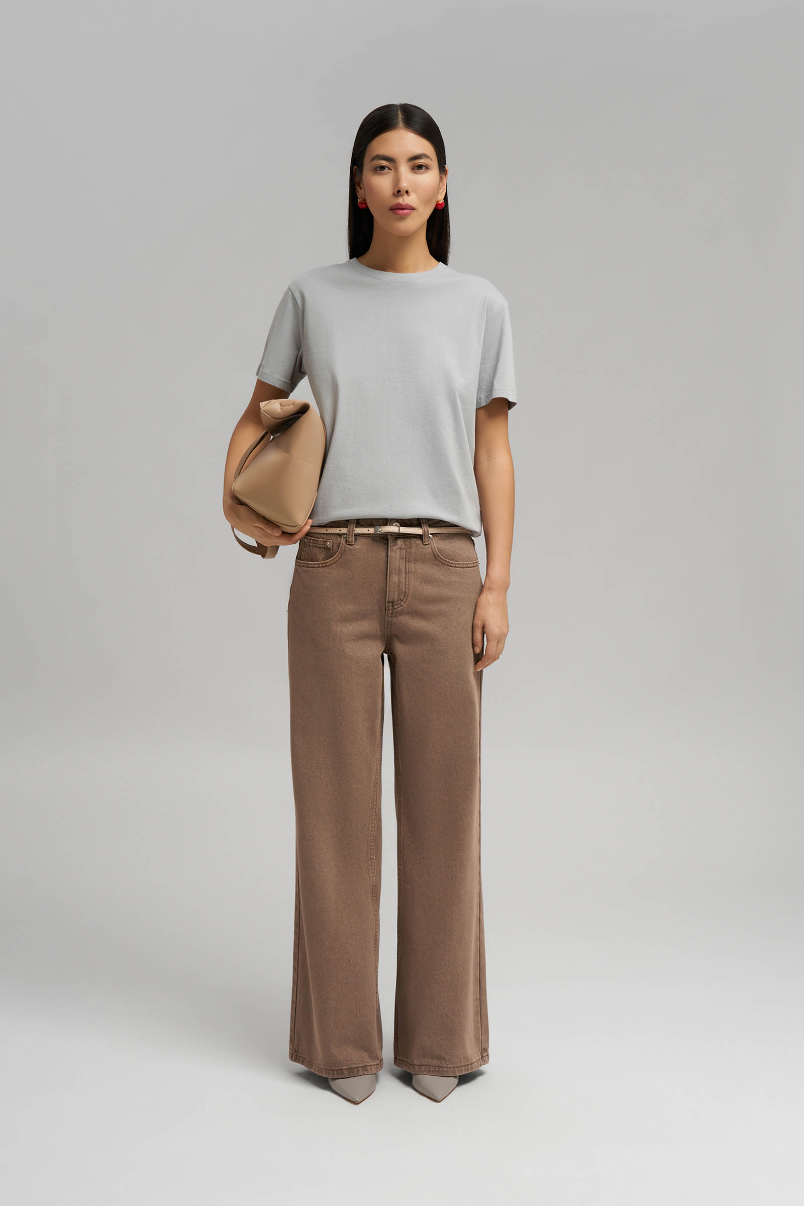 Футболка Finn Flare свободного кроя, 228 alloy, арт. BAS-100192