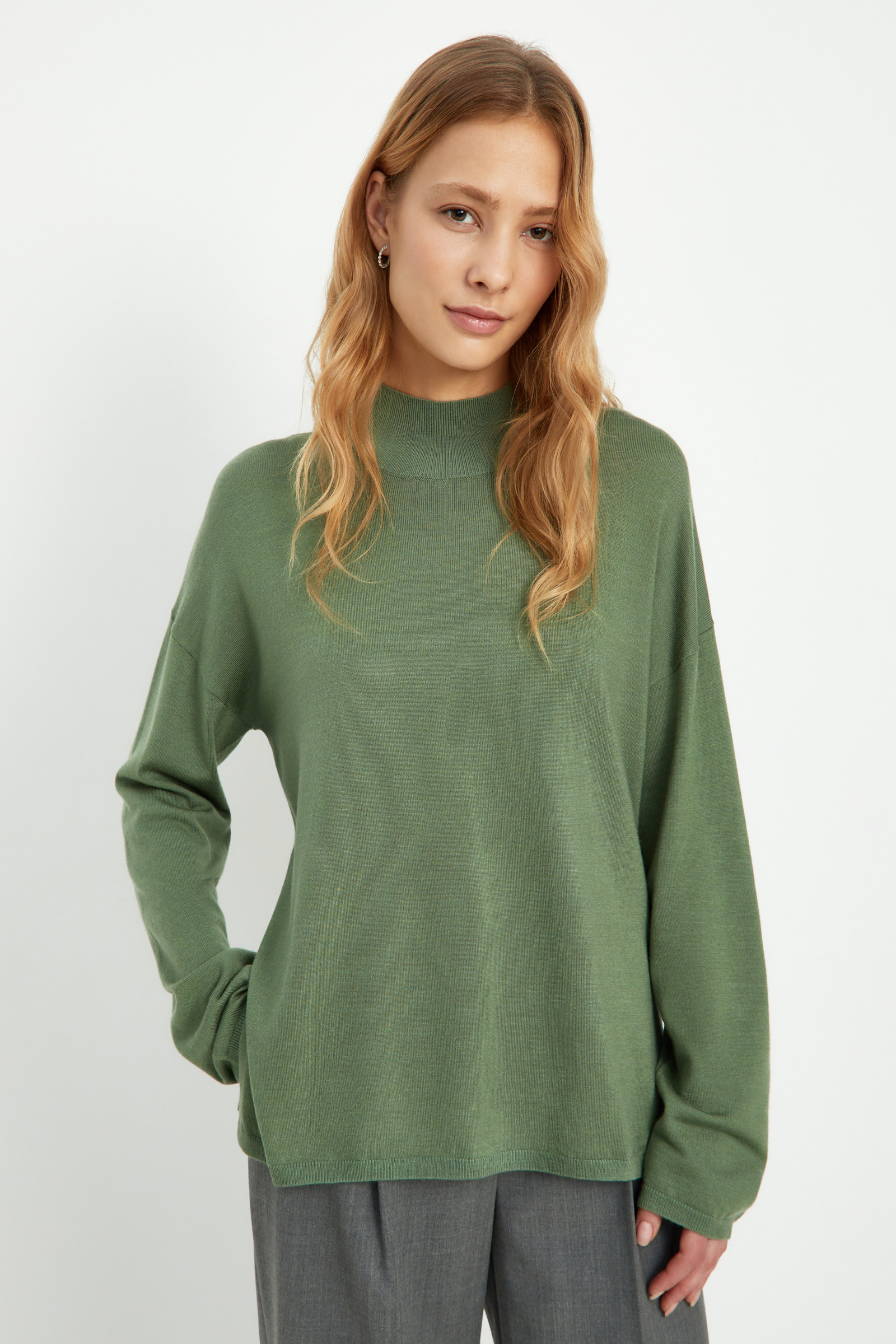 

Трикотажный женский джемпер, 540 mistletoe, Трикотажный женский джемпер