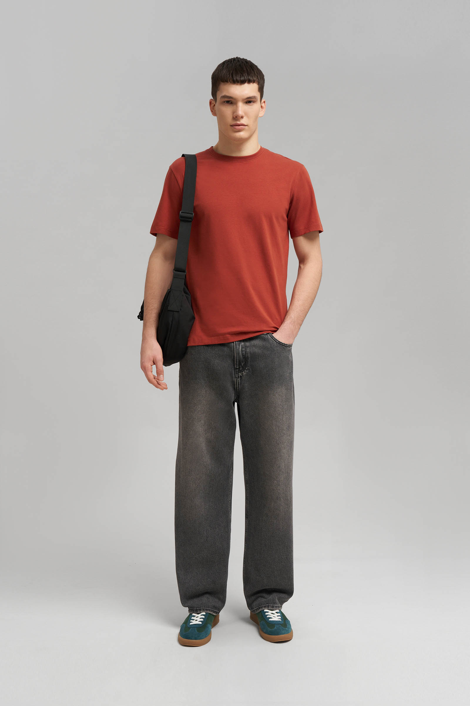 Футболка Finn Flare облегающего кроя, 658 rooibos, арт. BAS-200162