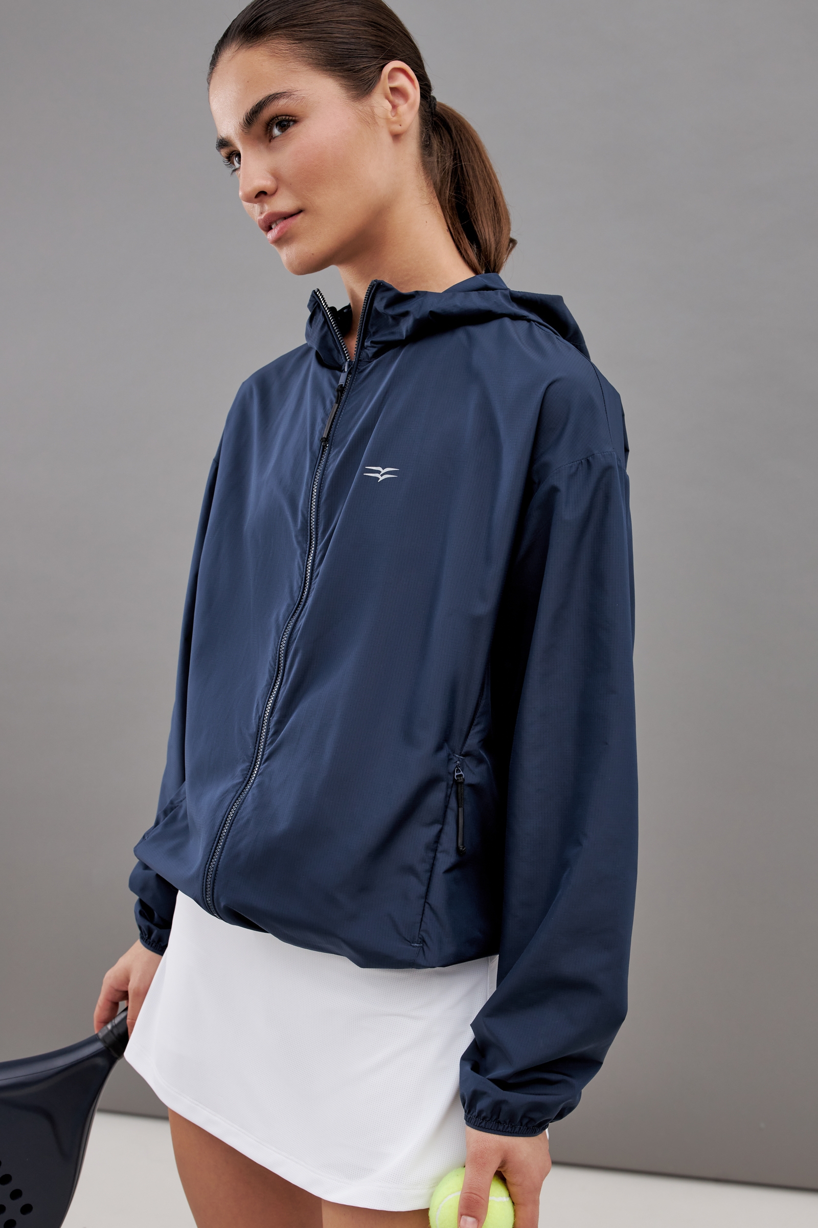 

Ветровка с капюшоном из капсулы sport, 101 cosmic blue, Ветровка с капюшоном из капсулы sport