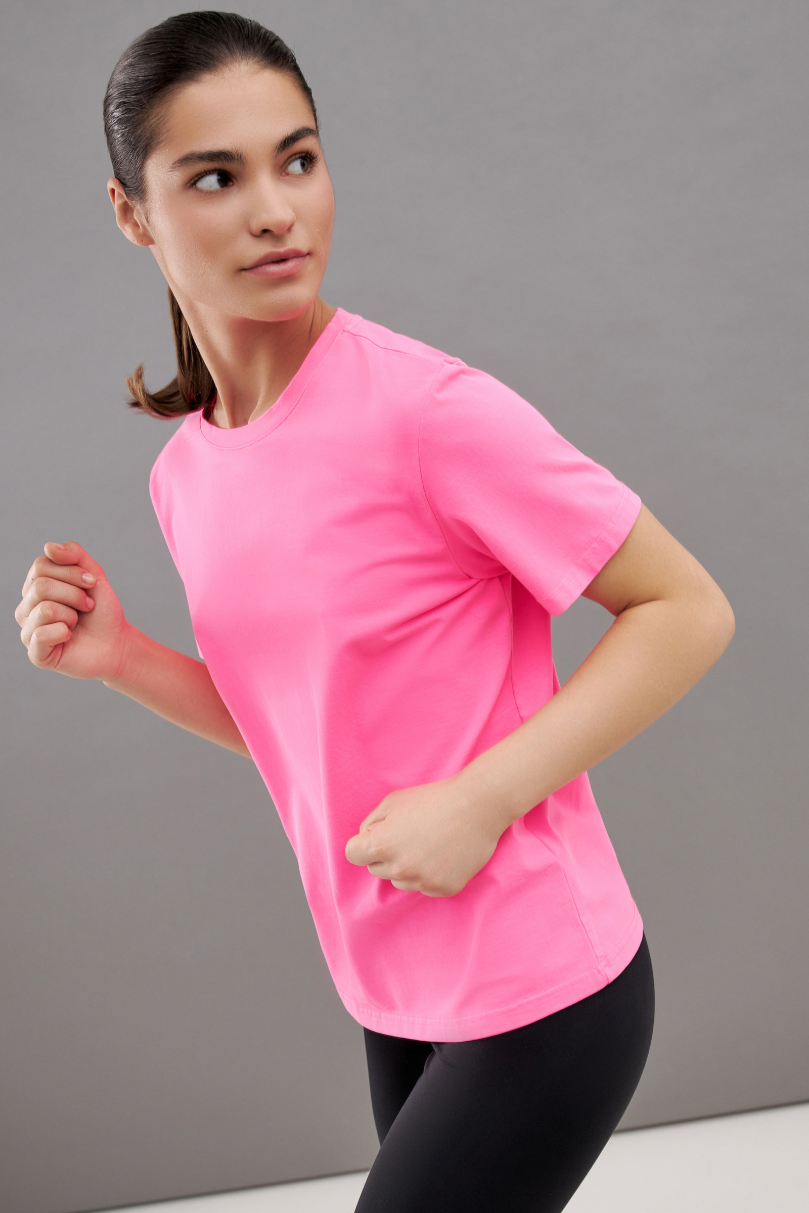 Футболка FINN FLARE Sport, 337 neon pink, арт. CSF17010