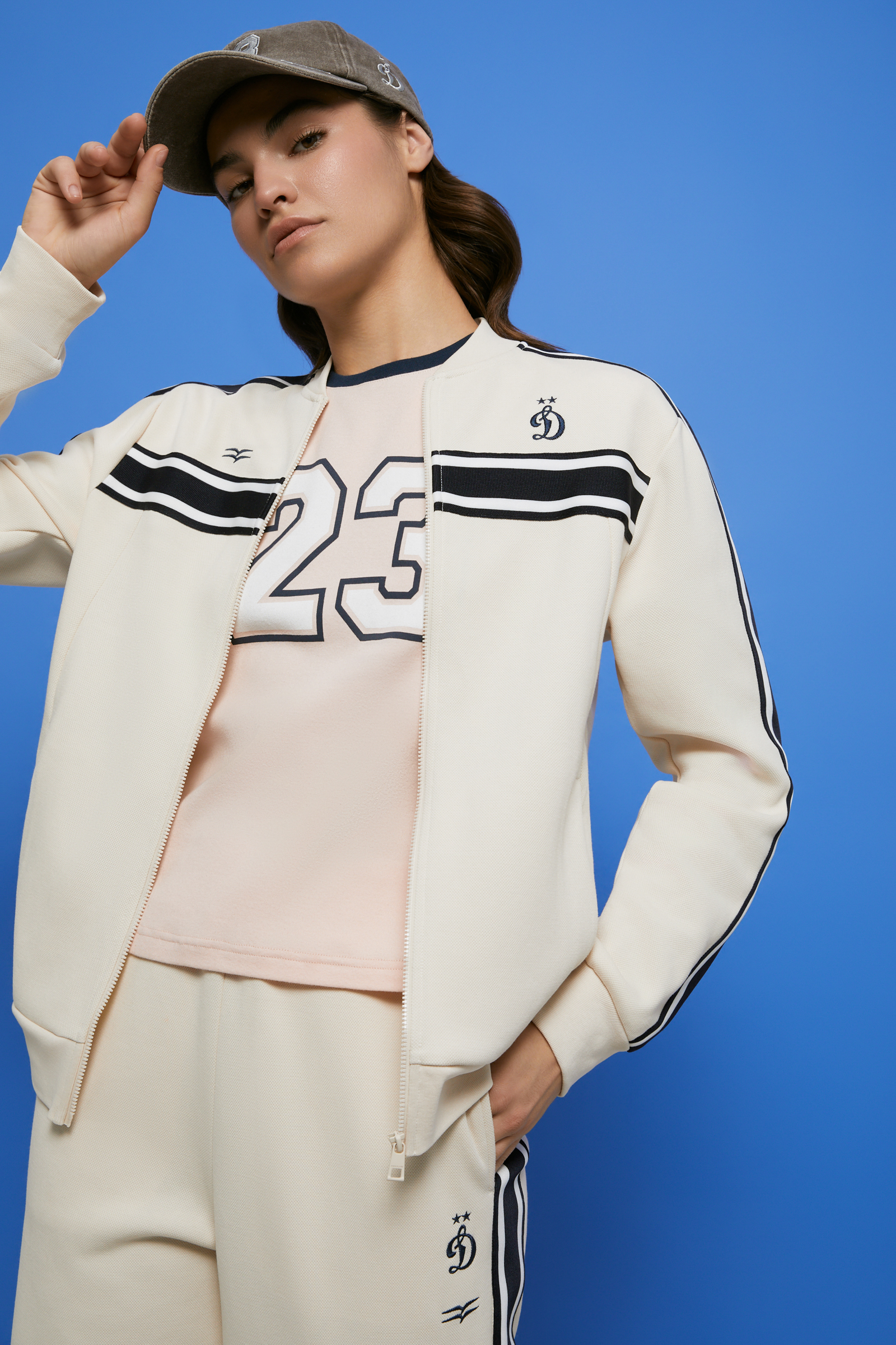 Олимпийка с отделкой из коллаборации с Динамо 4399₽