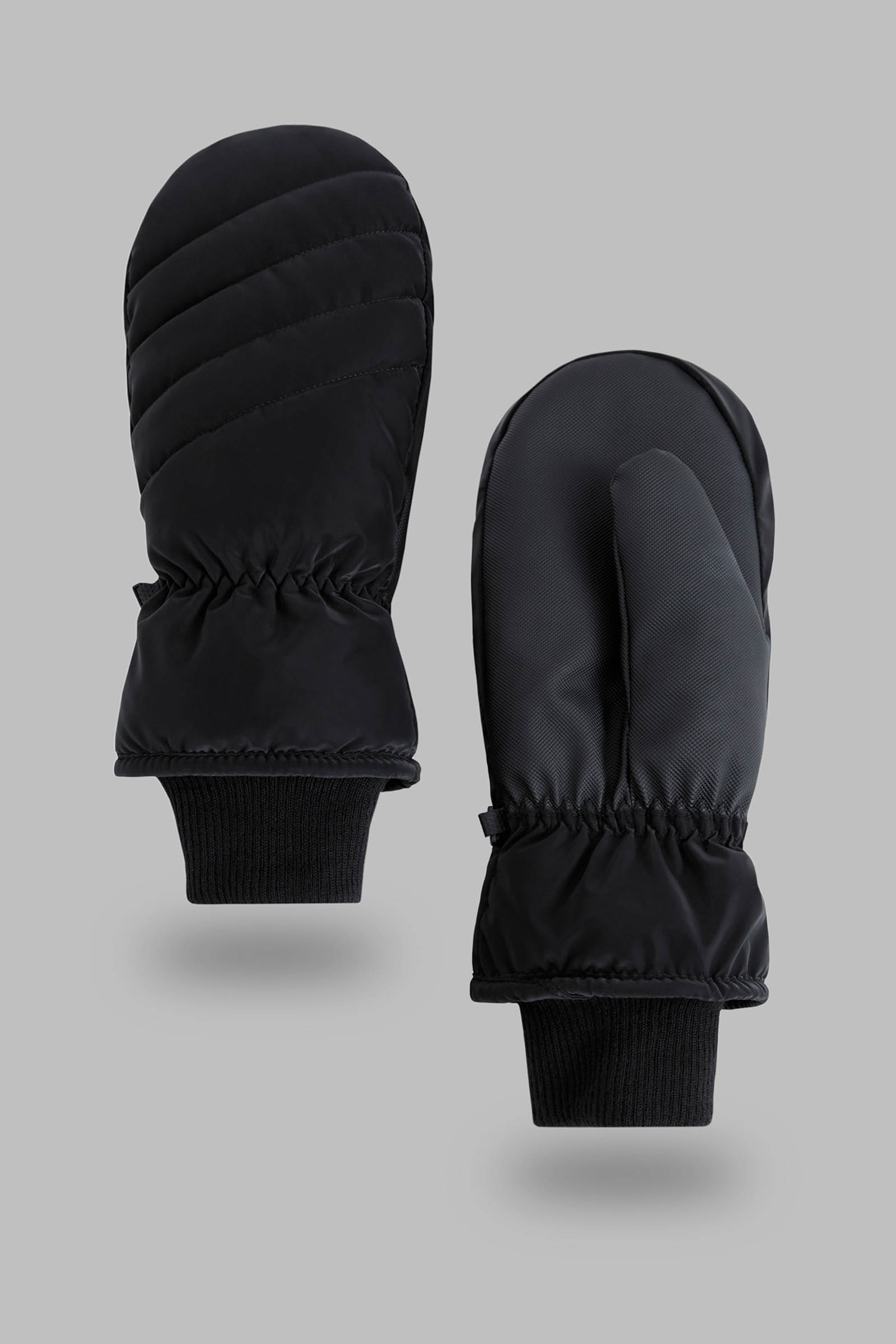 

Утепленные варежки на флисе из коллаборации с maneken, 200 black, Утепленные варежки на флисе из коллаборации с maneken