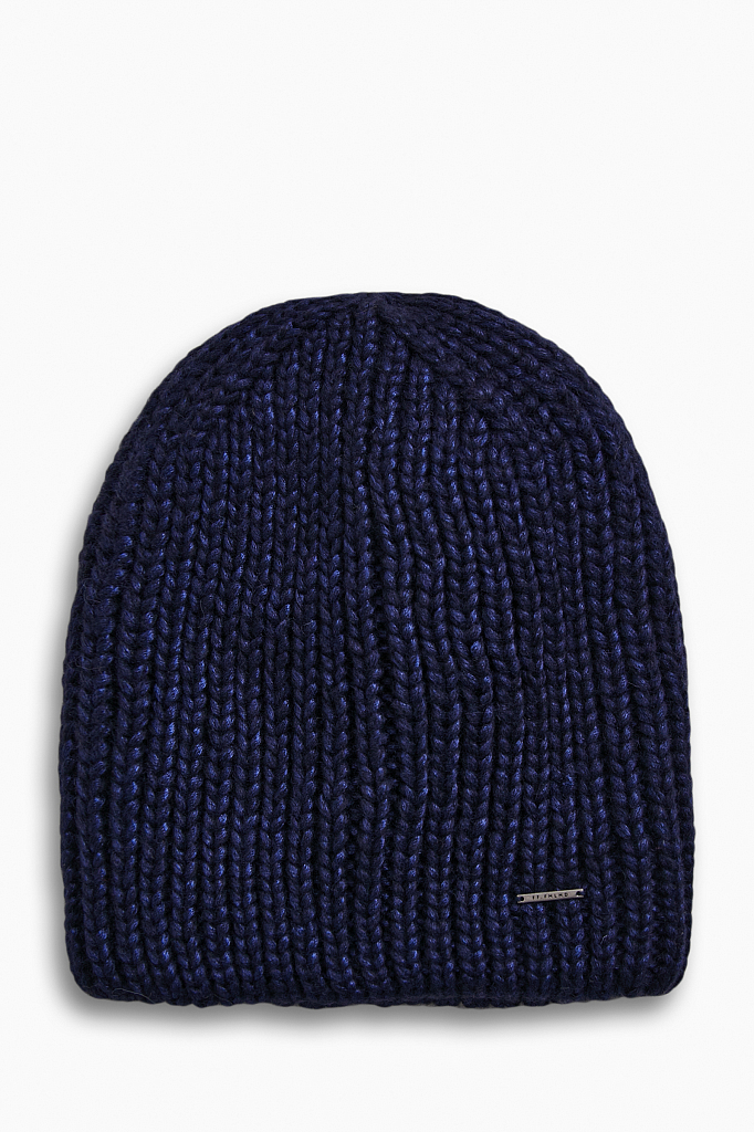 шапка женская Finn-Flare темно-синего цвета