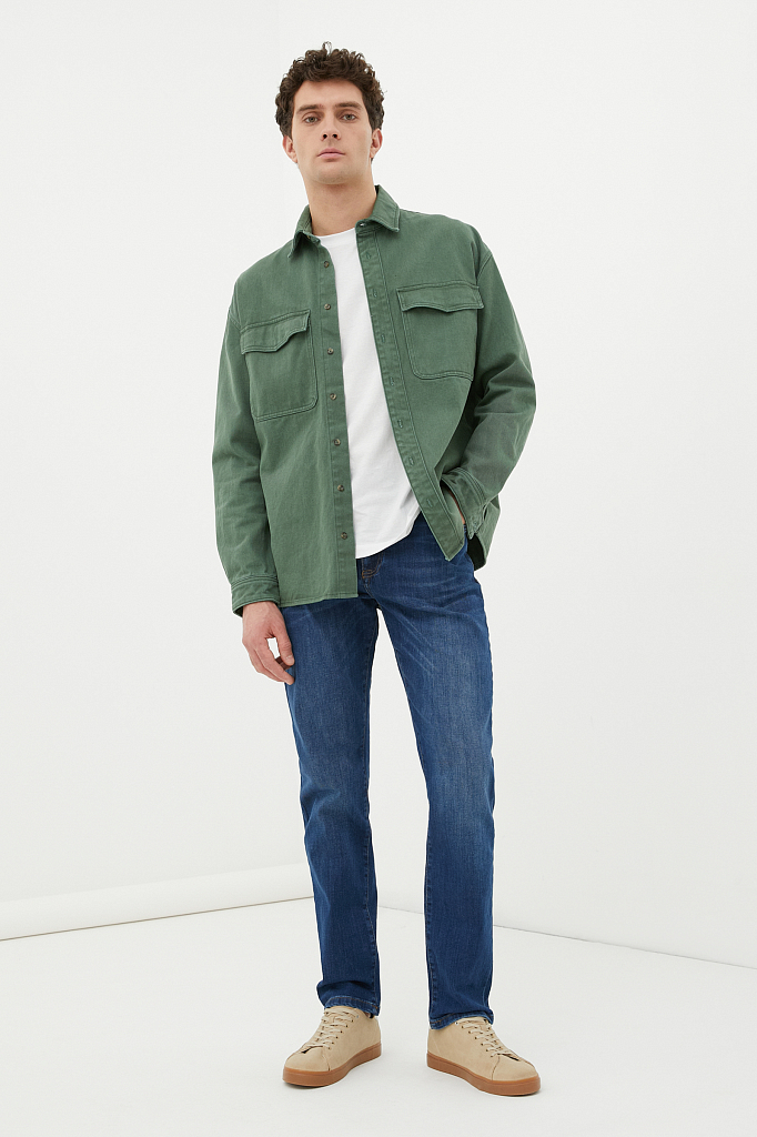 

Слегка зауженные мужские джинсы slim fit Finn-Flare, Слегка зауженные мужские джинсы slim fit