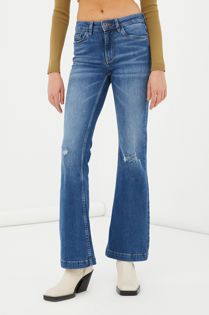 Джинсы bootcut fit женские