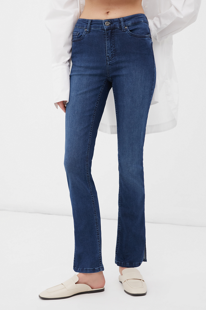 Джинсы slim fit женские