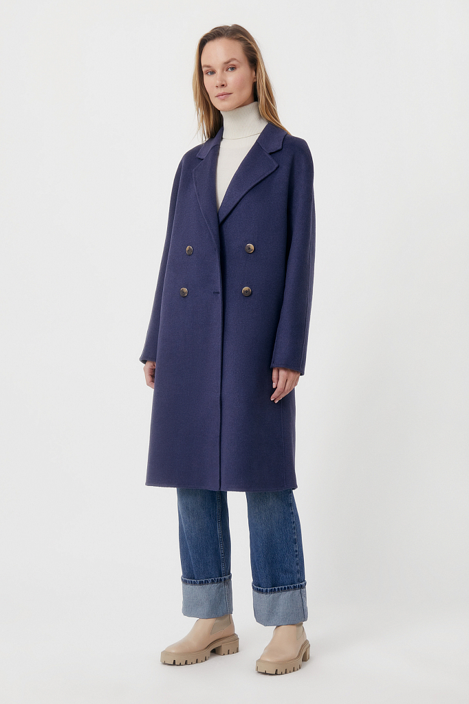 пальто женское Finn-Flare цвет mazarine