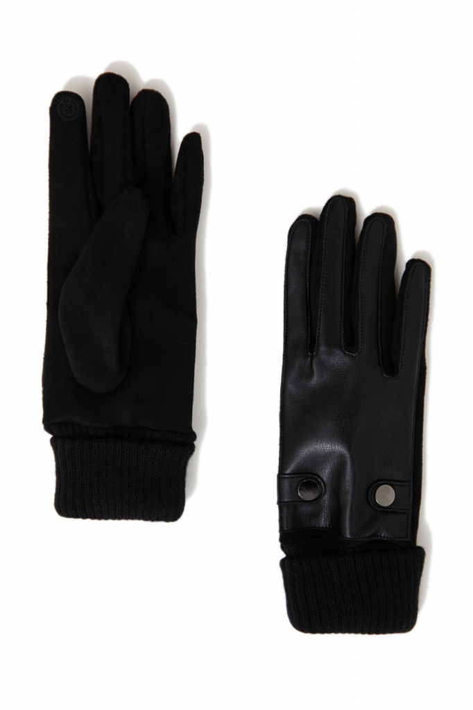 перчатки женские Finn-Flare черный FAB11304 