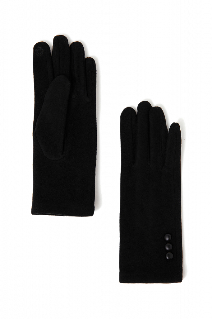 перчатки женские Finn-Flare черный FAB11306 