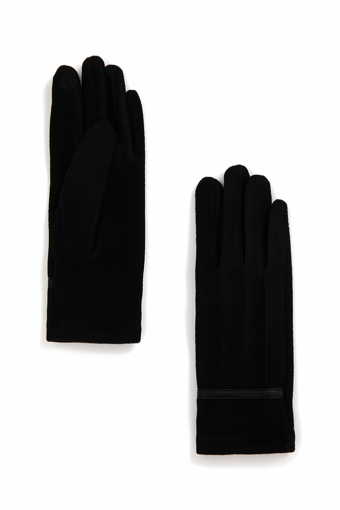 перчатки женские Finn-Flare черный FAB11313 
