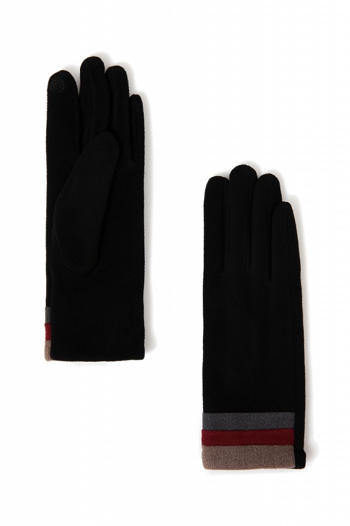 перчатки женские Finn-Flare черный FAB11315 