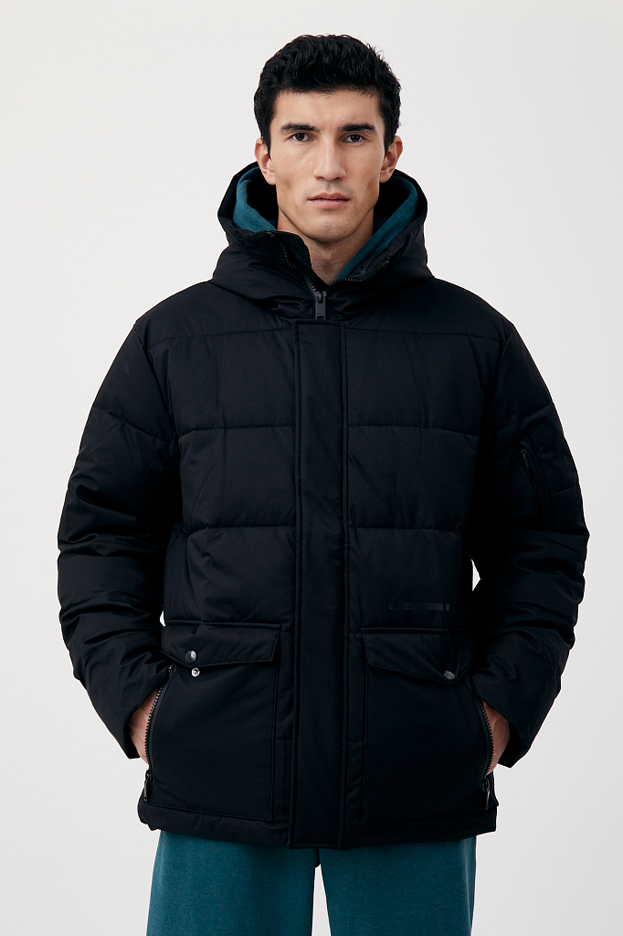 куртка мужская Finn-Flare черный FAB21045 