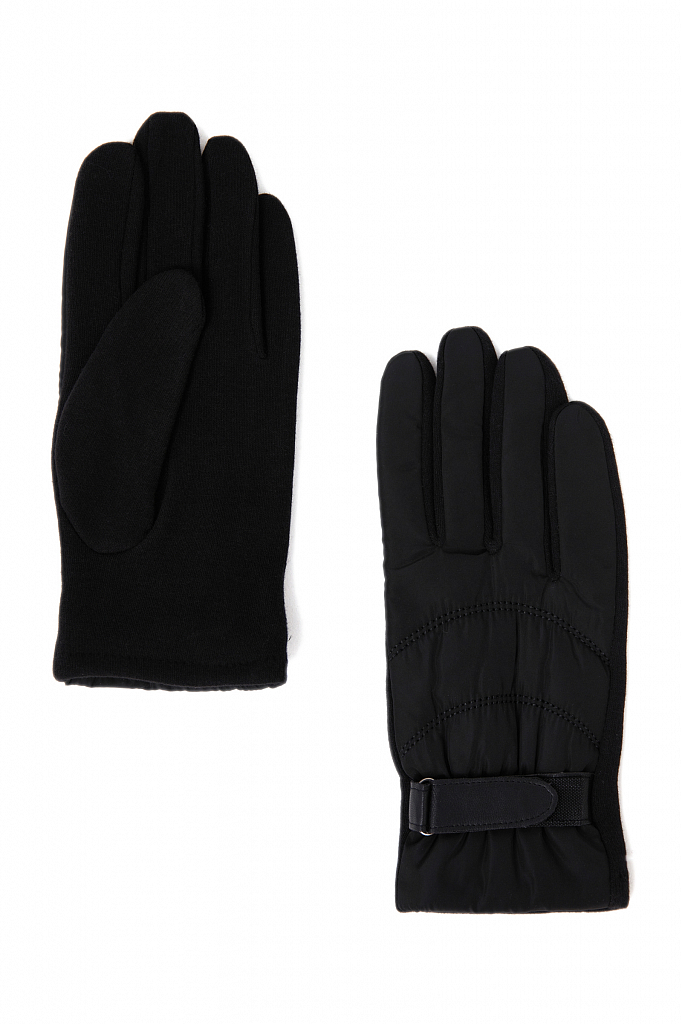перчатки мужские Finn-Flare черный FAB21304 