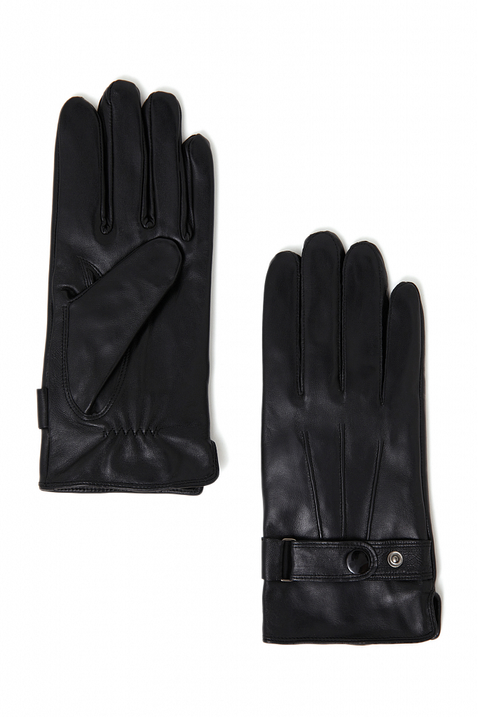 перчатки мужские Finn-Flare черный FAB21309 