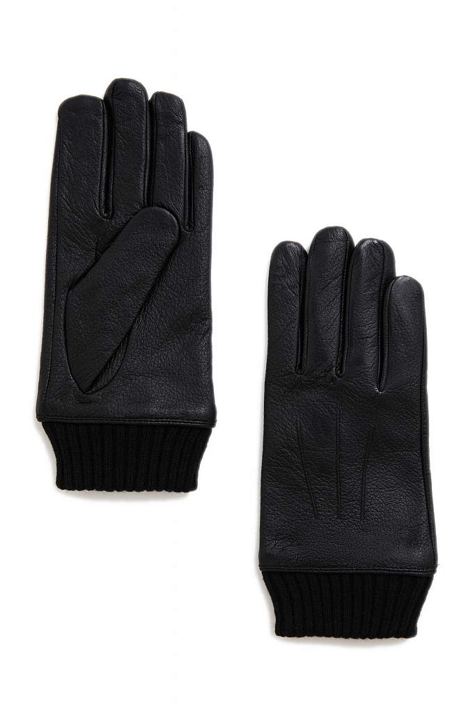 перчатки мужские Finn-Flare черный FAB21314 