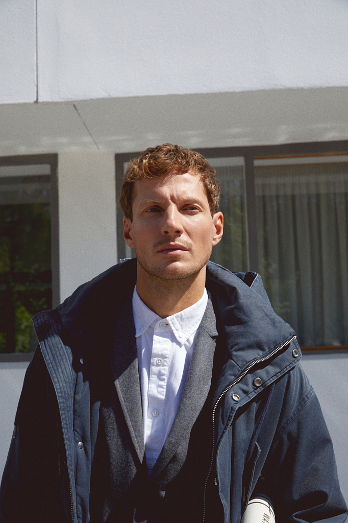 

Пальто мужское oversize силуэта Finn-Flare, Пальто мужское oversize силуэта