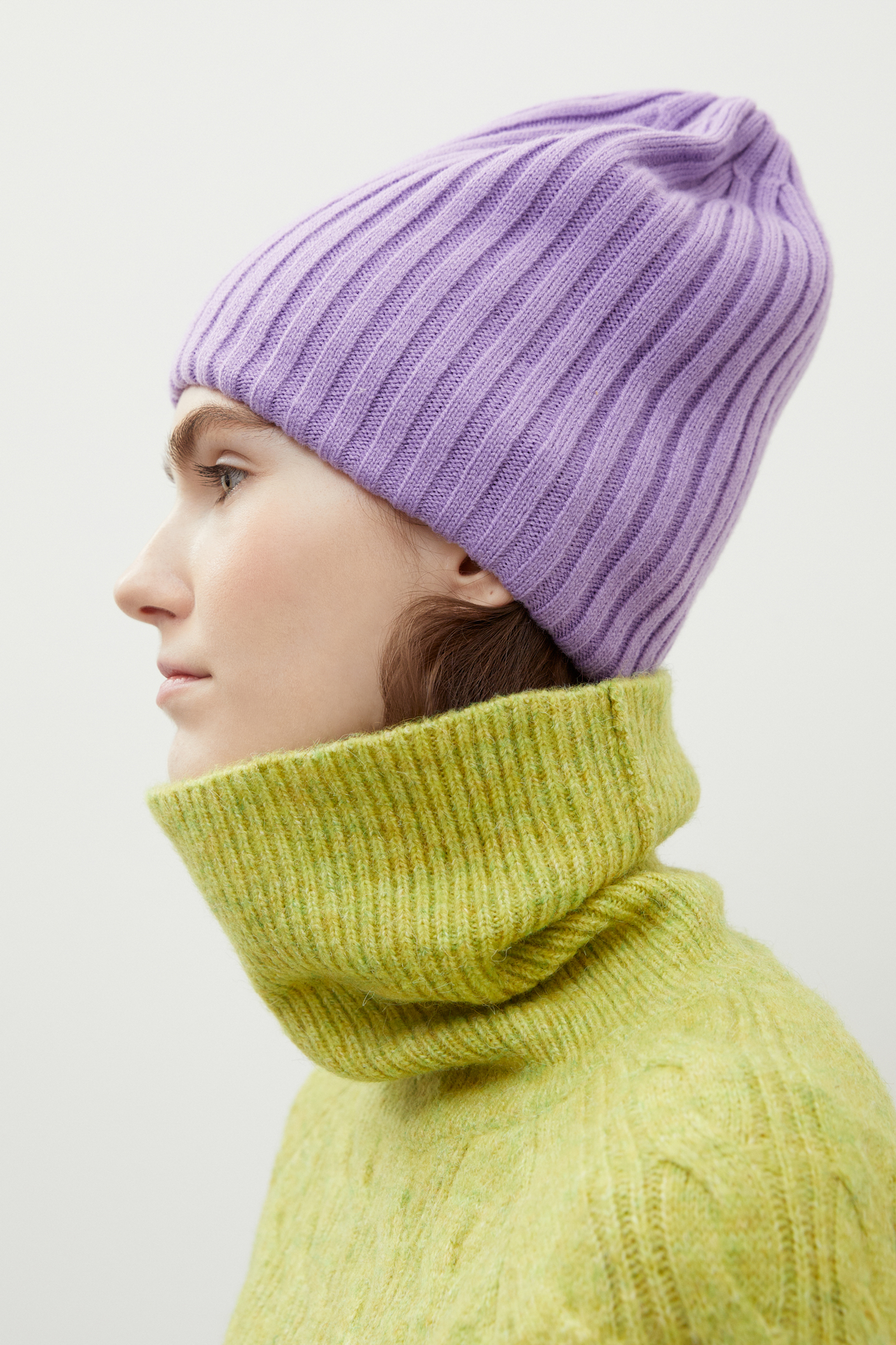 Базовая шапка с добавлением шерсти